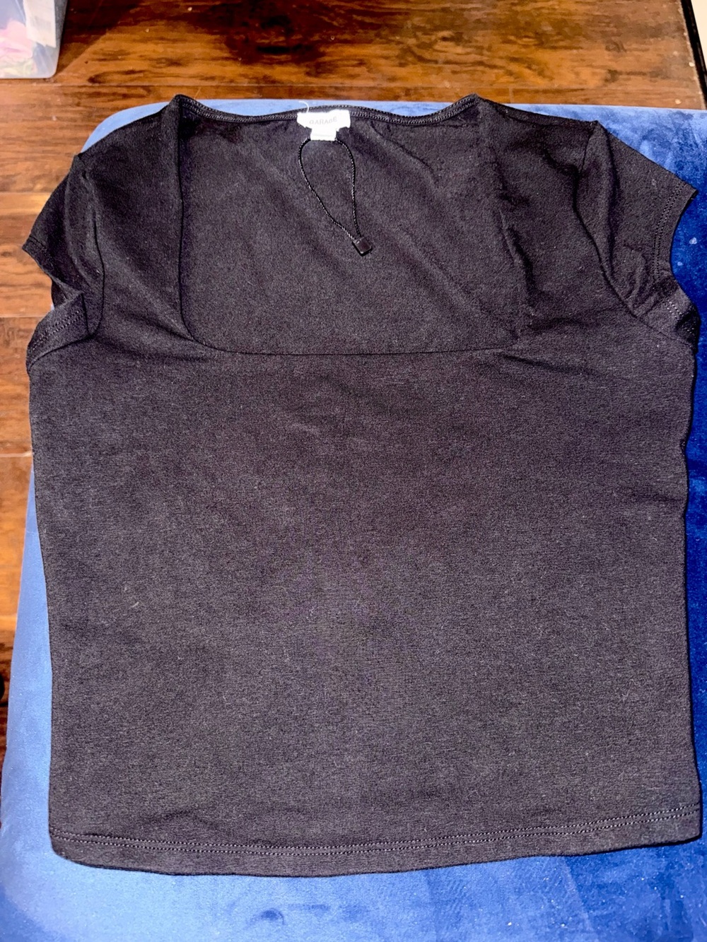 Garage Black Women's Short Sleeve Knit Top